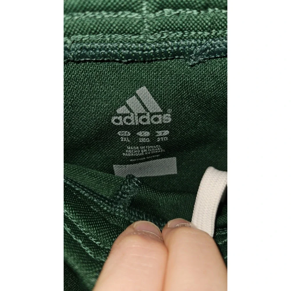 New‎ Adidas Hyped P Football Compression Pants Mens 2XL Green White Logo 580PA